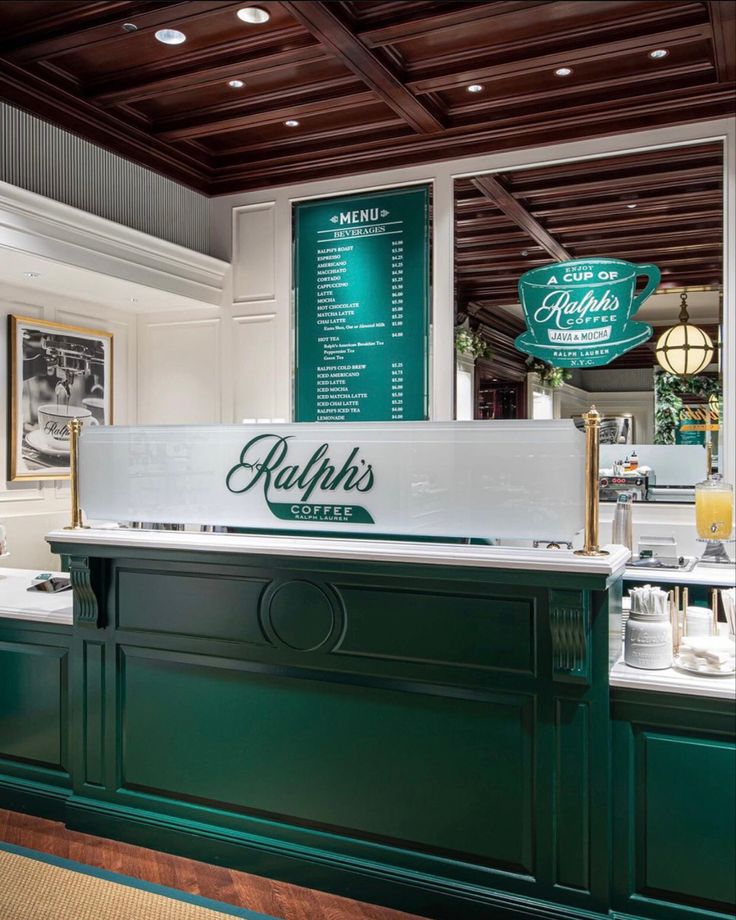 Ralph's Coffee Interior