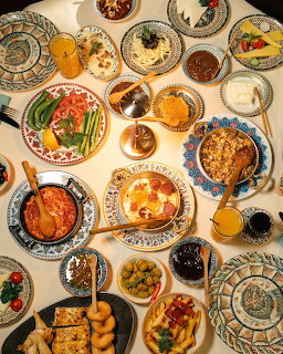 Mediterranean Food Spread