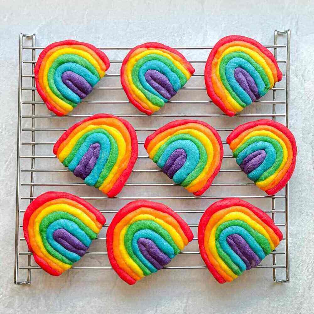 Rainbow Cookies