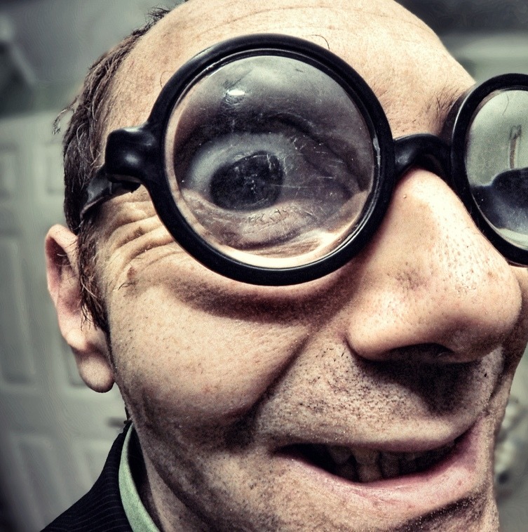 Man in Glasses
