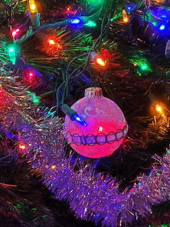 Christmas Ornament on Tree