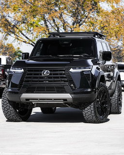 Black Lexus GX Off-Road