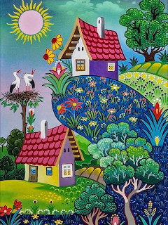 Folk Art Village Hill