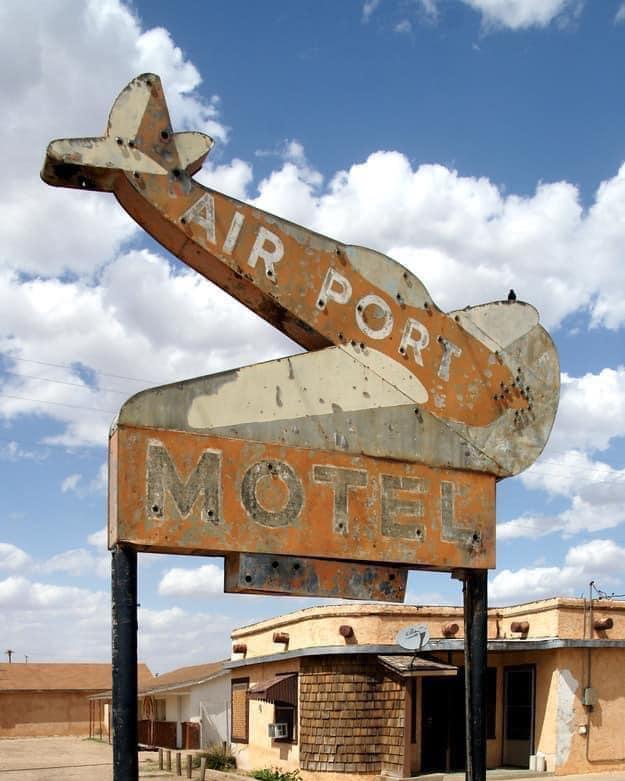 Airport Motel Sign