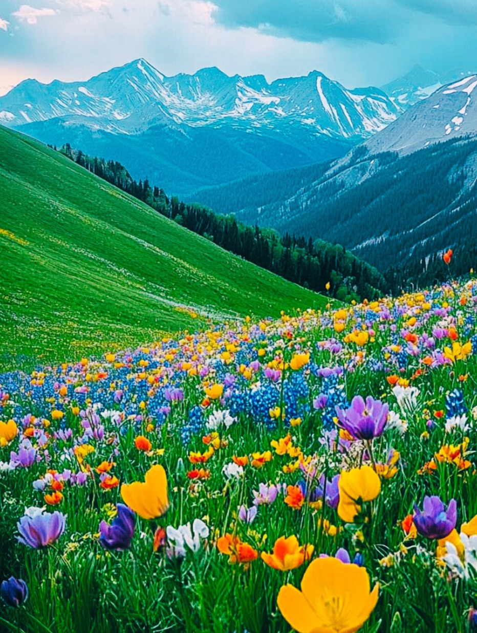 Alpine Wildflower Meadow