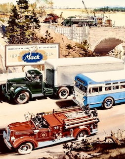 1950 Mack Truck Advertisement