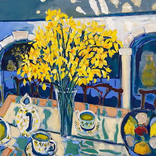 Yellow Flowers Still Life