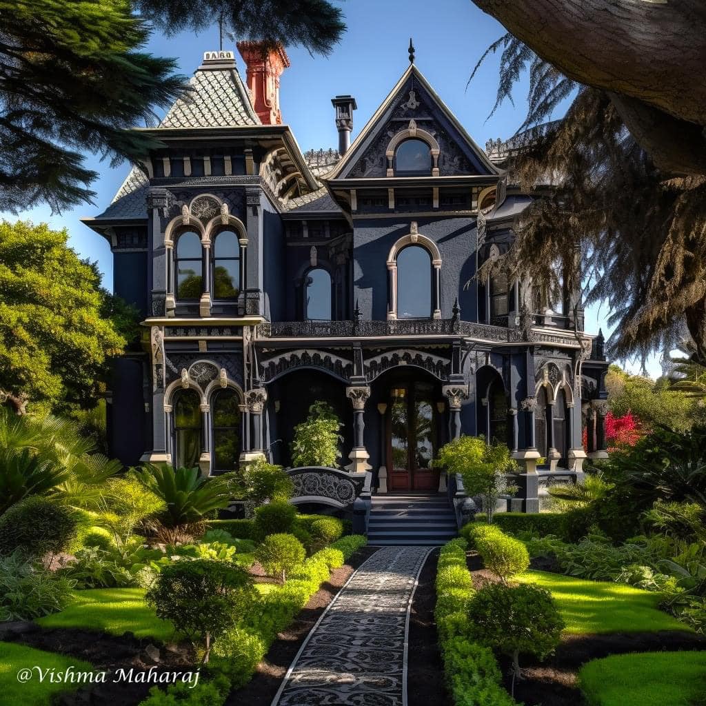 Victorian Gothic Mansion