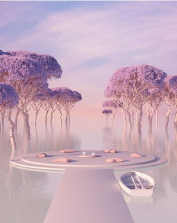Purple Liminal Lake