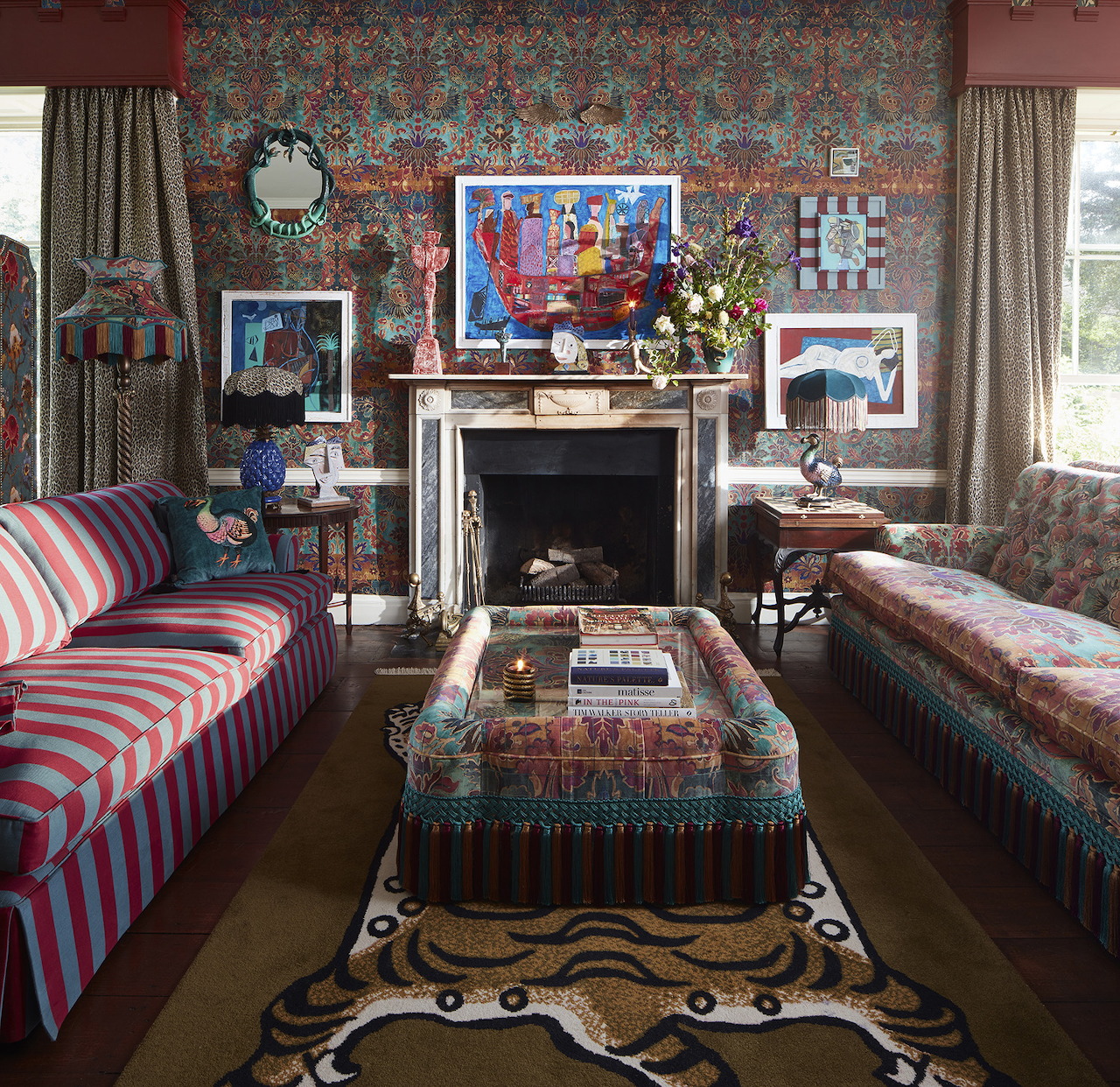 Eclectic Living Room