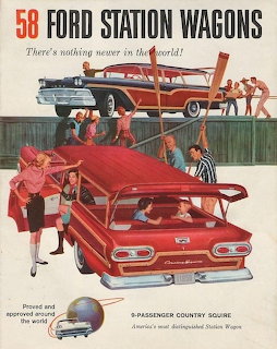 1958 Ford Country Squire Ad