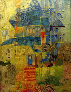 Abstract Houses Collage