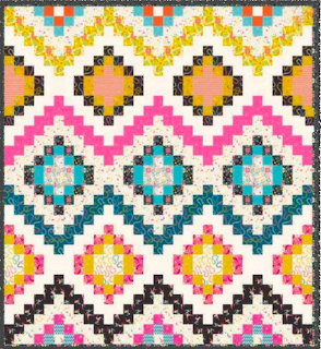 Colorful Geometric Star Quilt