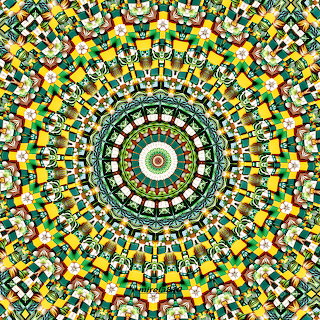 Green Yellow Mandala