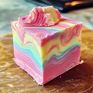 Cotton Candy Fudge