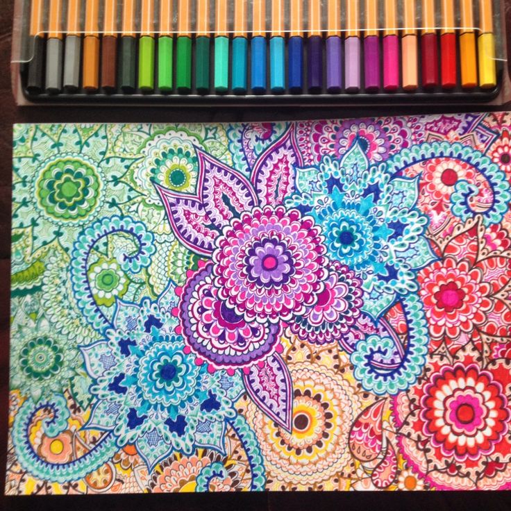 Rainbow Mandala Art