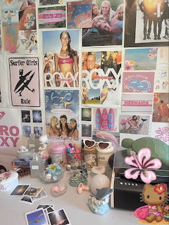 Coconut Girl Aesthetic Desk Decor