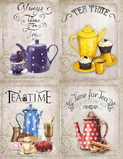 Vintage Tea Time Teapots