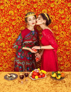 Slavic Folklore Fashion Photoshoot