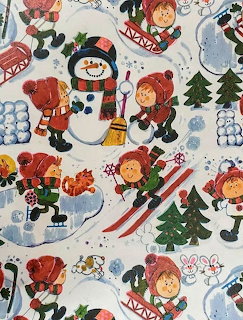 Vintage Christmas Wrapping Paper