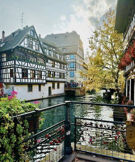 Strasbourg Half-Timbered Houses Canal
