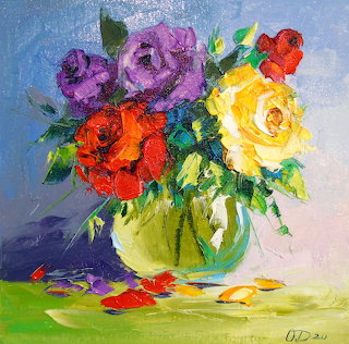 Colorful Rose Bouquet