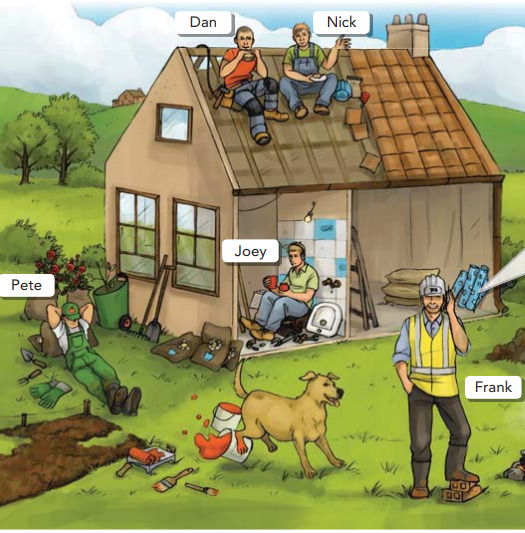 Cartoon House Builders