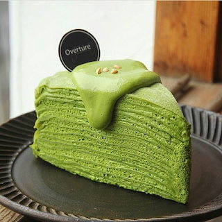 Matcha Crepe Cake