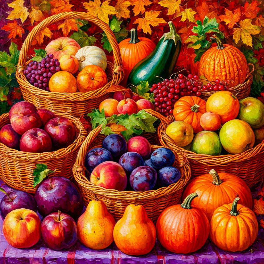 Autumn Harvest Fruit Baskets