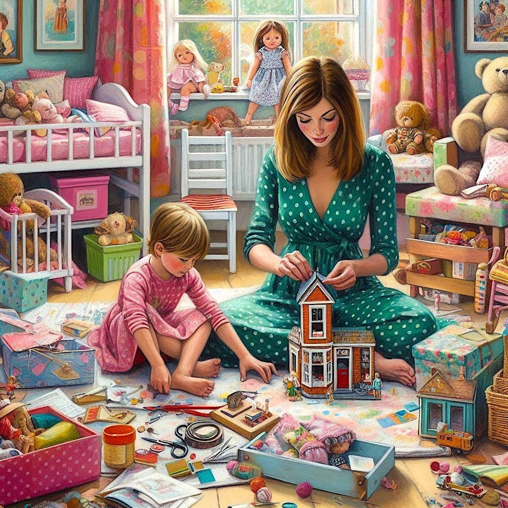 Mother Child Playing Room
