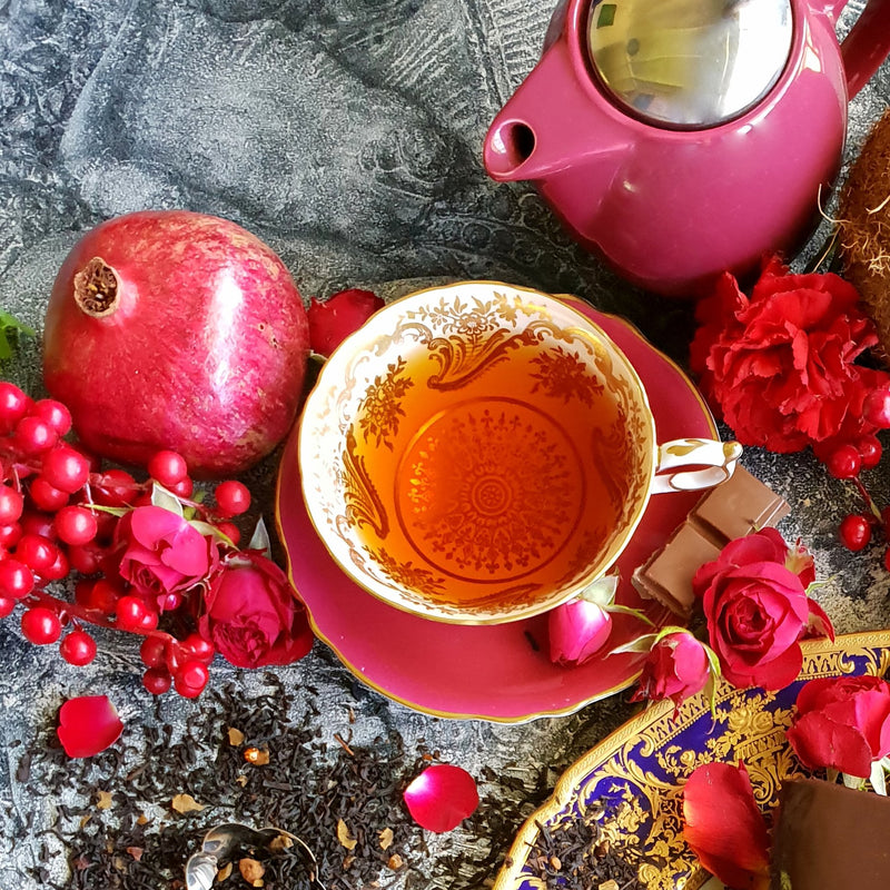Tea Cup with Roses