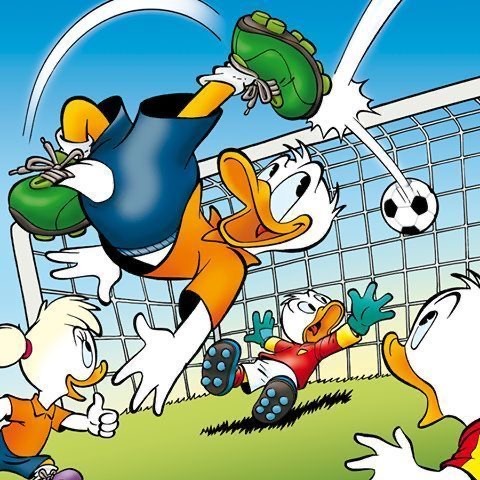 Donald Duck Football