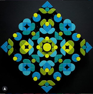 Abstract Tile Pattern