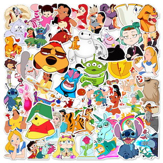 Disney Characters Collage