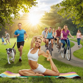 Healthy Lifestyle Activities Park