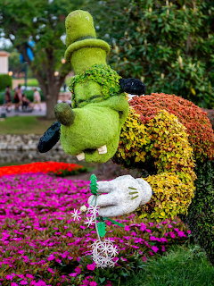 Goofy Topiary at Epcot