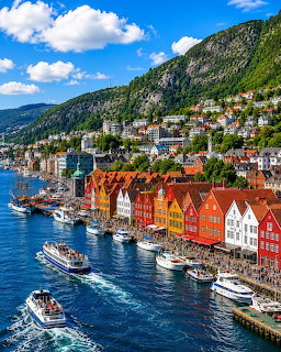 Bergen Norway Waterfront