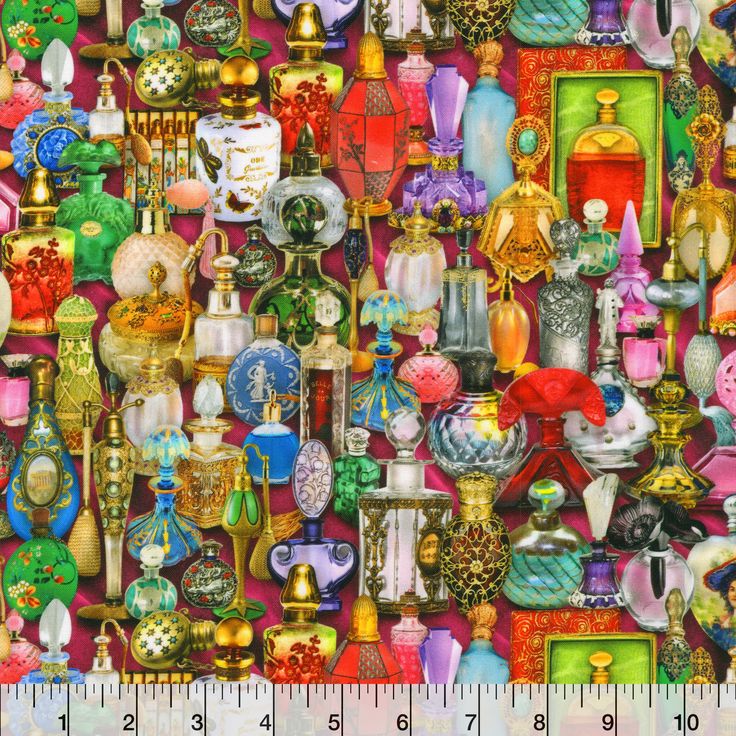 Colorful Perfume Bottles