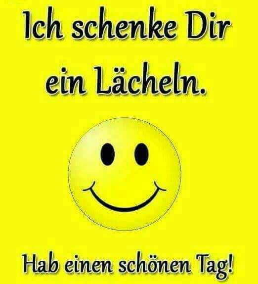 Smiley Face German Greeting