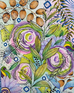 Silvana Sugai Floral Watercolor