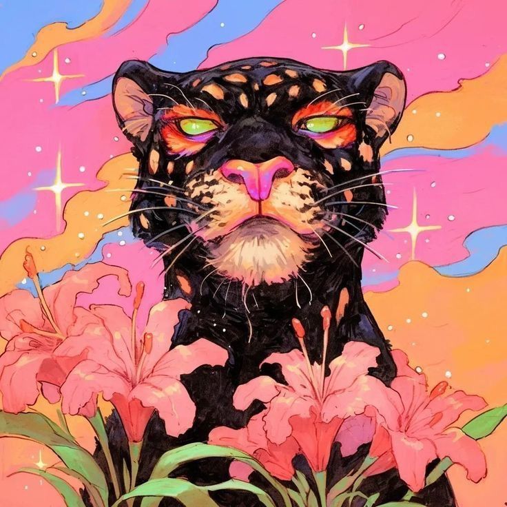Black Panther Portrait