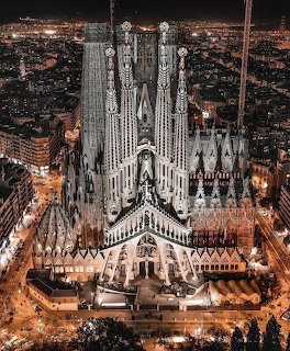 Sagrada Familia at Night