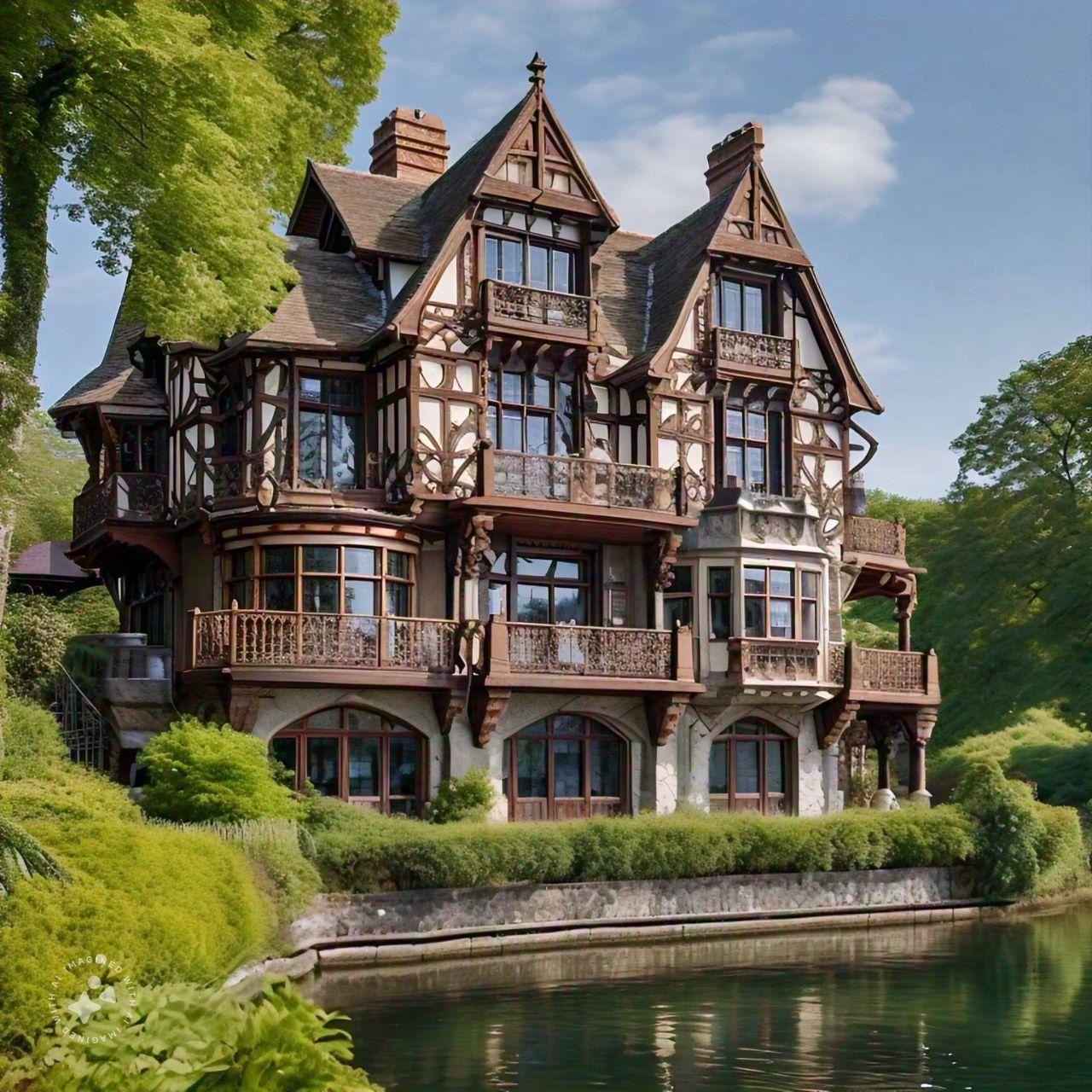 Victorian Waterfront Manor