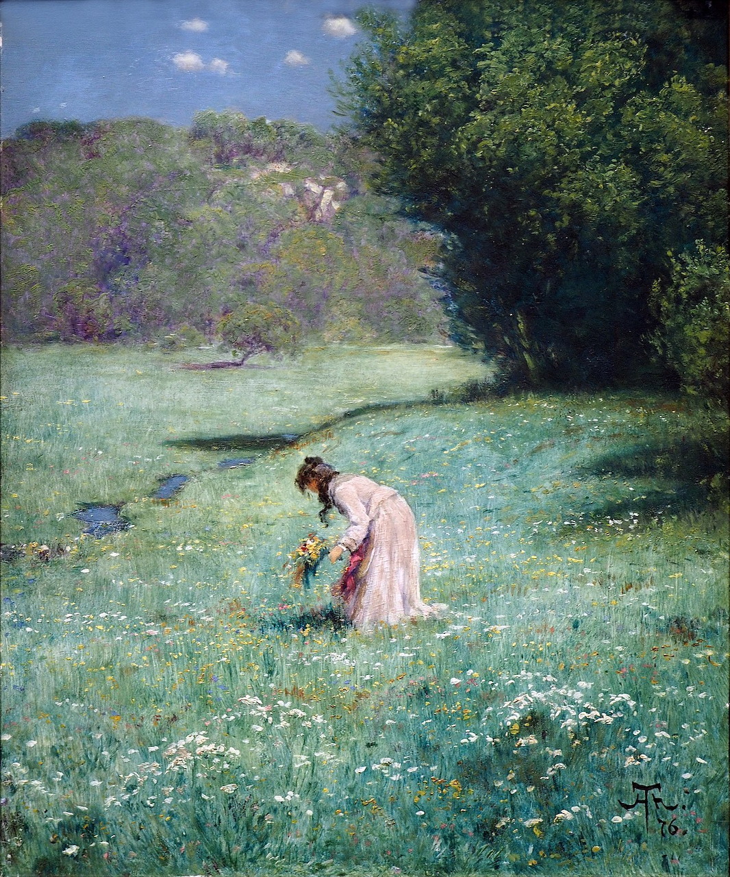 Hans Thoma Forest Meadow