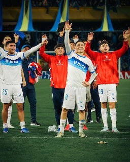 Universidad Católica Team Celebration