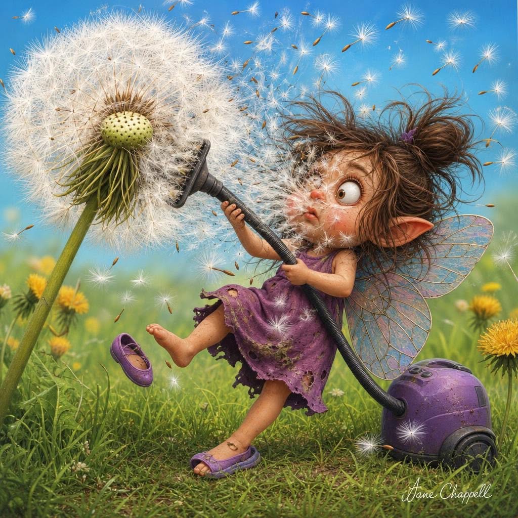 Fairy and Dandelion