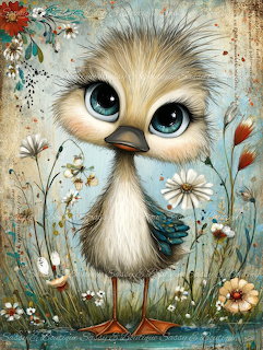 Cute Baby Duck Illustration