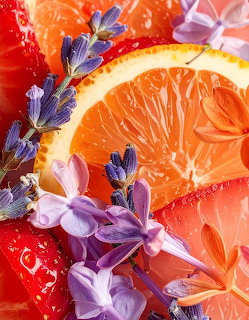 Orange Strawberry Flowers