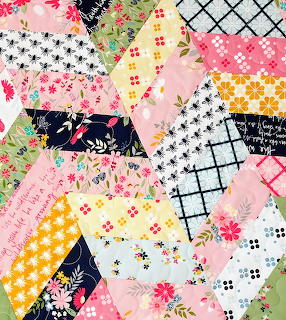 Floral Patchwork Quilt Fabric
