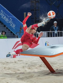 Teqball at Asian Beach Games